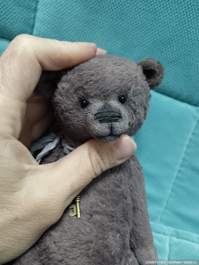 Мишка тедди ручная работа (фото 3)