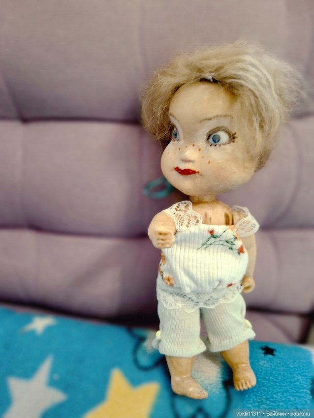Нюрочка,куколка из дерева (фото 3)