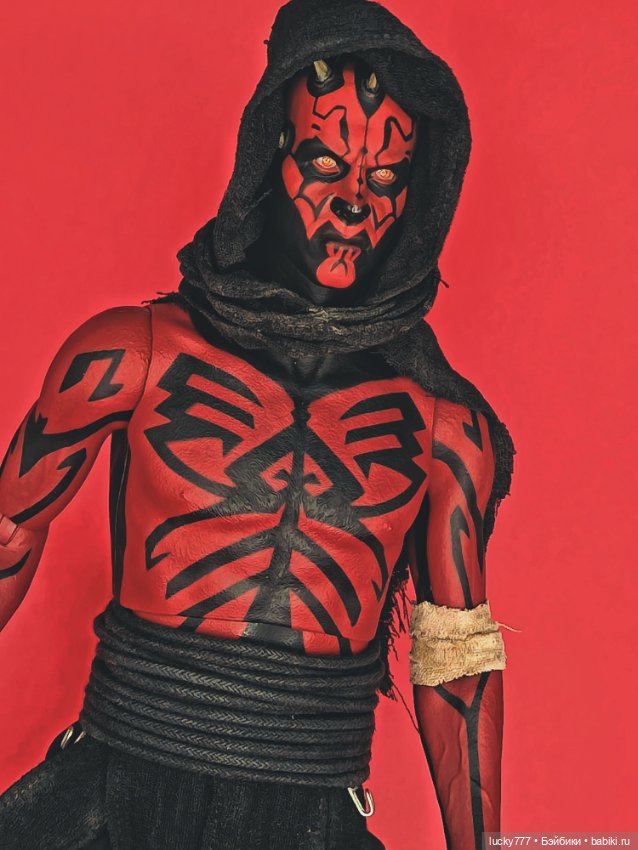 Darth Maul — Шарнирные куклы (не BJD) (фото 3)