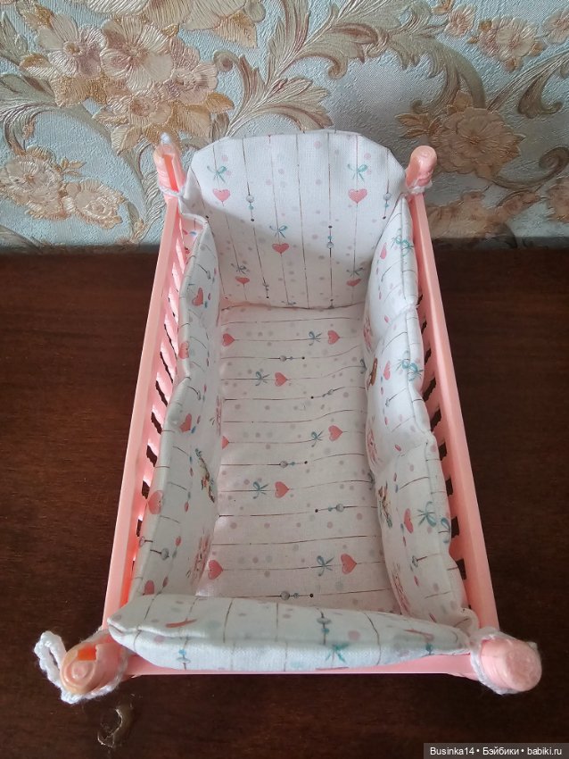 Кроватка для пупсиков barbie (фото 4)