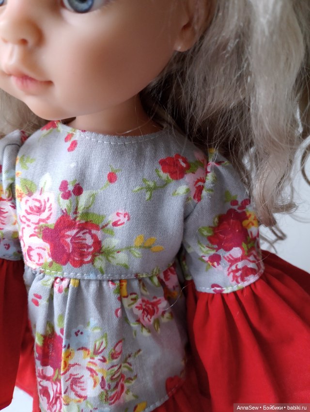 Платье для кукол Паола Рейна 32 (фото 9)
