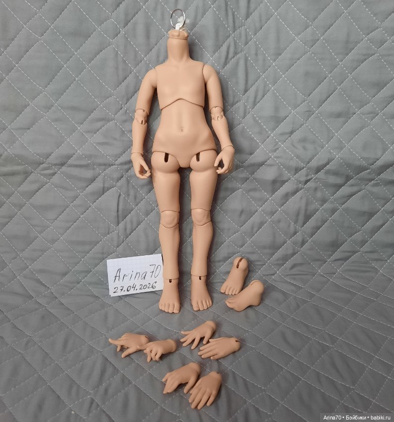 Шарнирное тело для кукол Paola Reina