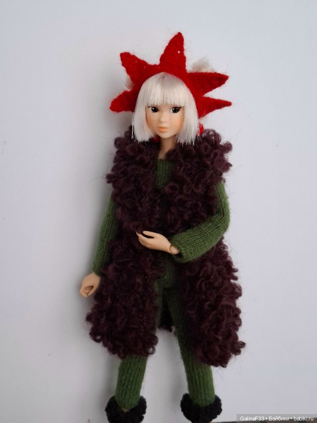 Вязаные вещи для кукол 1/6, 1/4 и схожих кукол (фото 8)