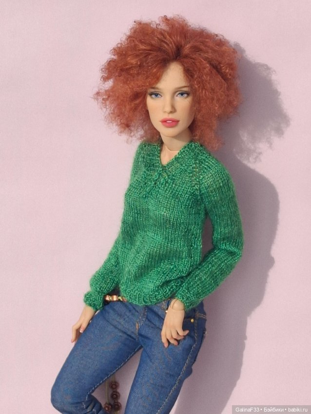 Вязаные вещи для кукол 1/6, 1/4 и схожих кукол (фото 10)