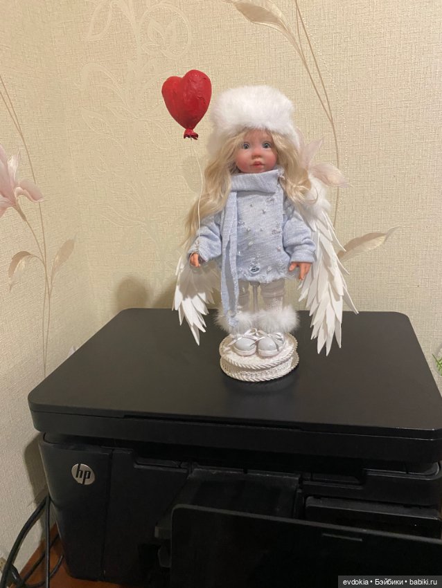 Мия зимний ангел — Авторские куклы (фото 7)