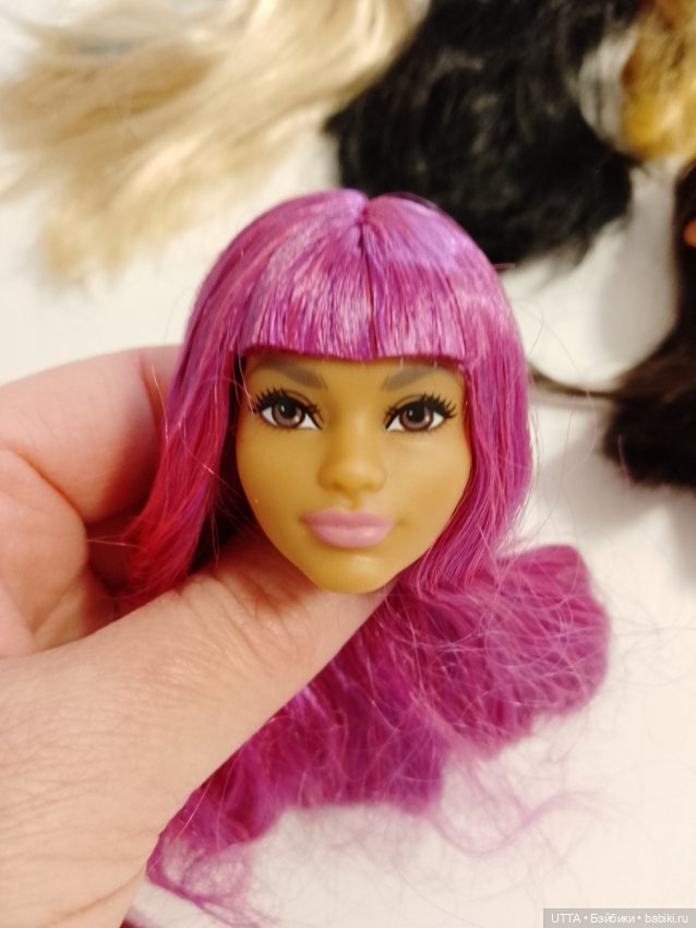 Лот голов Маттел — Тела и головы для кукол (фото 6)