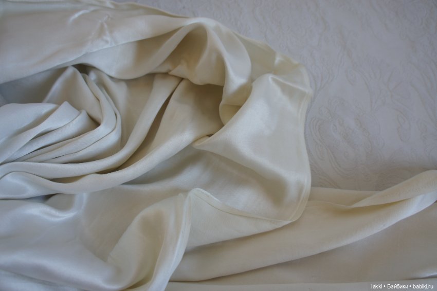 Атласная ткань СССР — Одежда (фото 7)