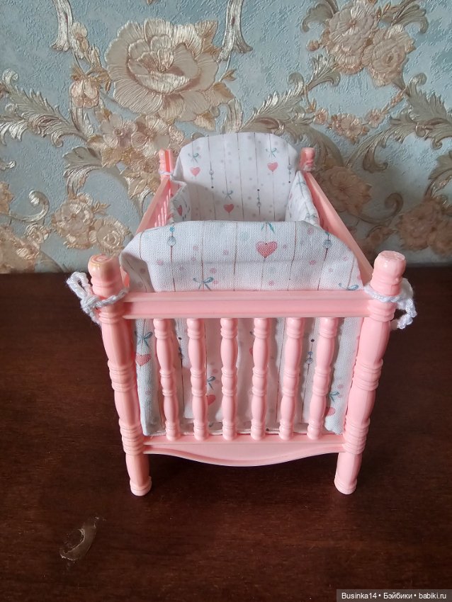 Кроватка для пупсиков barbie (фото 3)