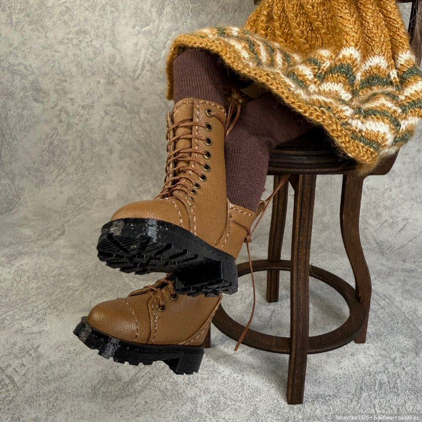 Ботинки для куклы БЖД Птички Лоры (фото 3)