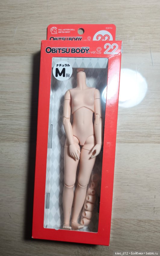 Обицу 22 нормал бюст М — Тела и головы для кукол