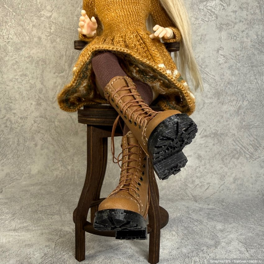 Ботинки для куклы БЖД Птички Лоры (фото 4)