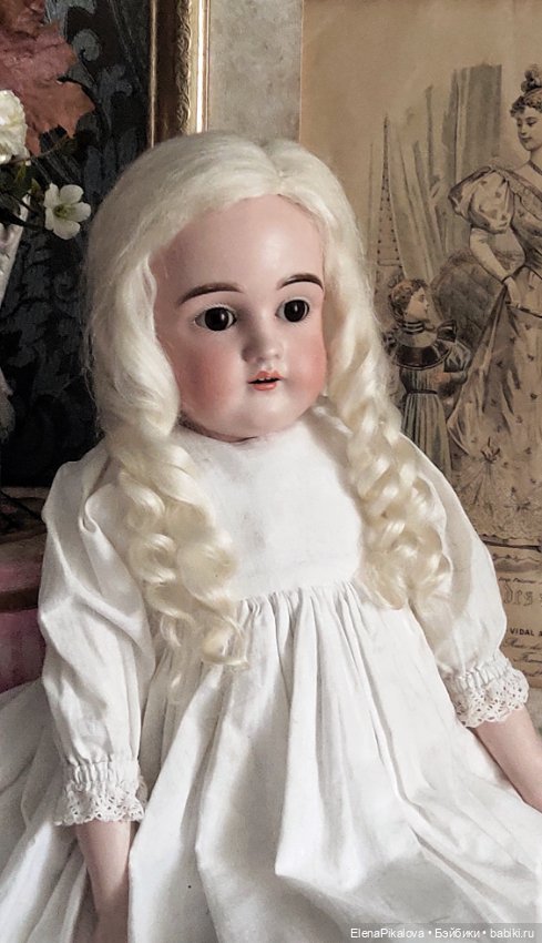 Парик для антикварной куклы (фото 2)