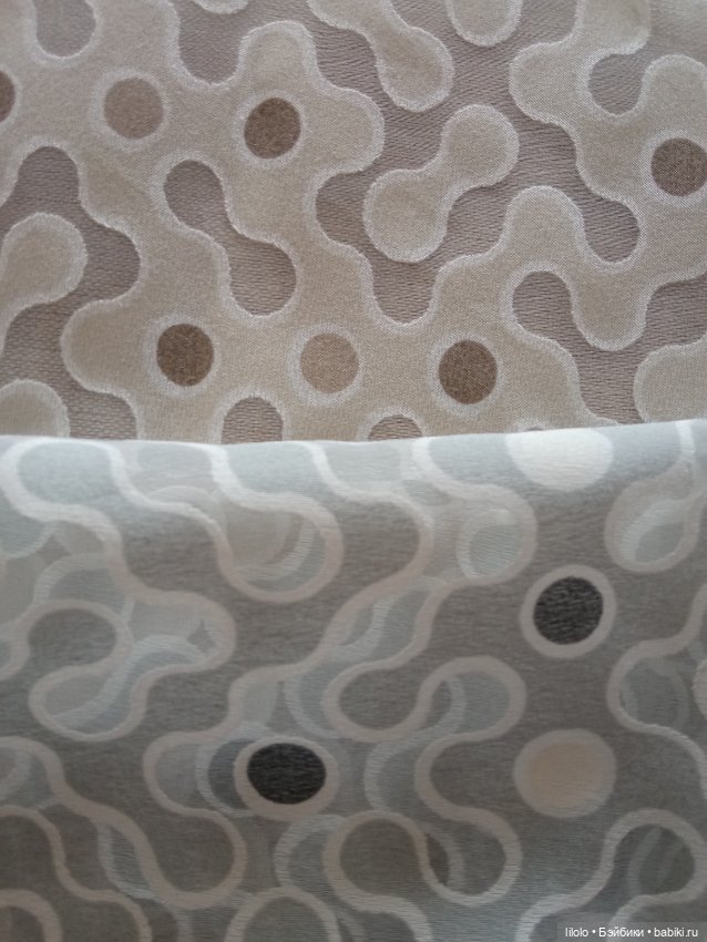 Лот тканей для кукольного рукоделия