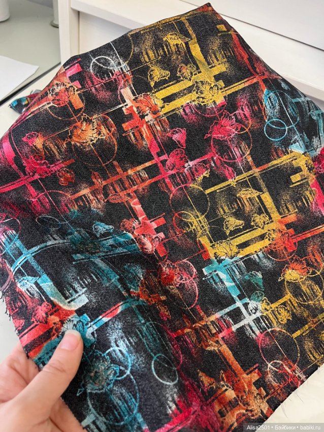 Джинса с блестящим напылением (фото 5)