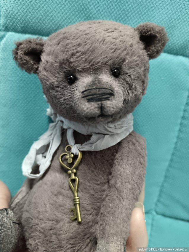 Мишка тедди ручная работа (фото 8)