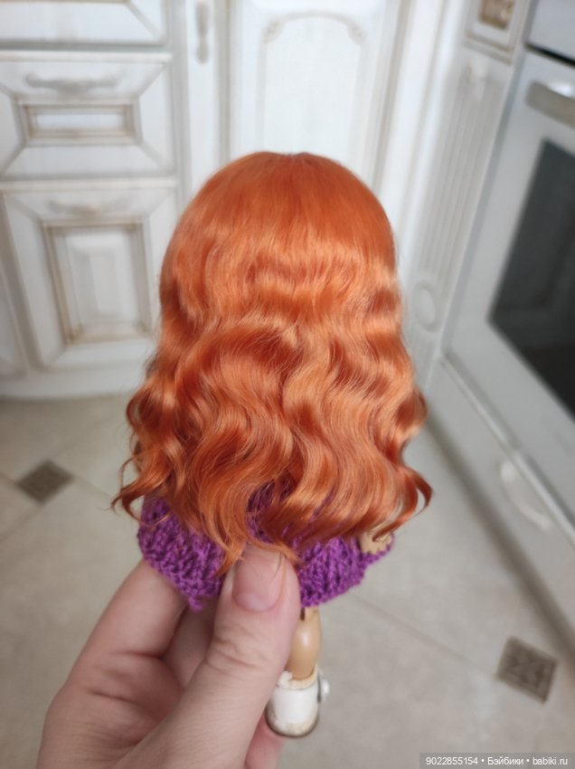 Продам очень красивый паричок из локонов козочки размер 5-6 (фото 4)