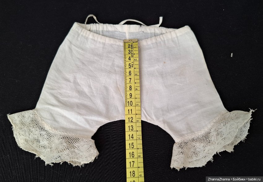 Антикварные штанишки для антикварной куклы (фото 6)