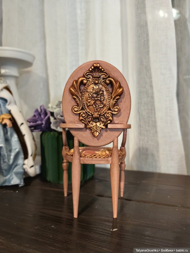 Кресло для кукол 1/6 — Кукольная мебель (фото 3)