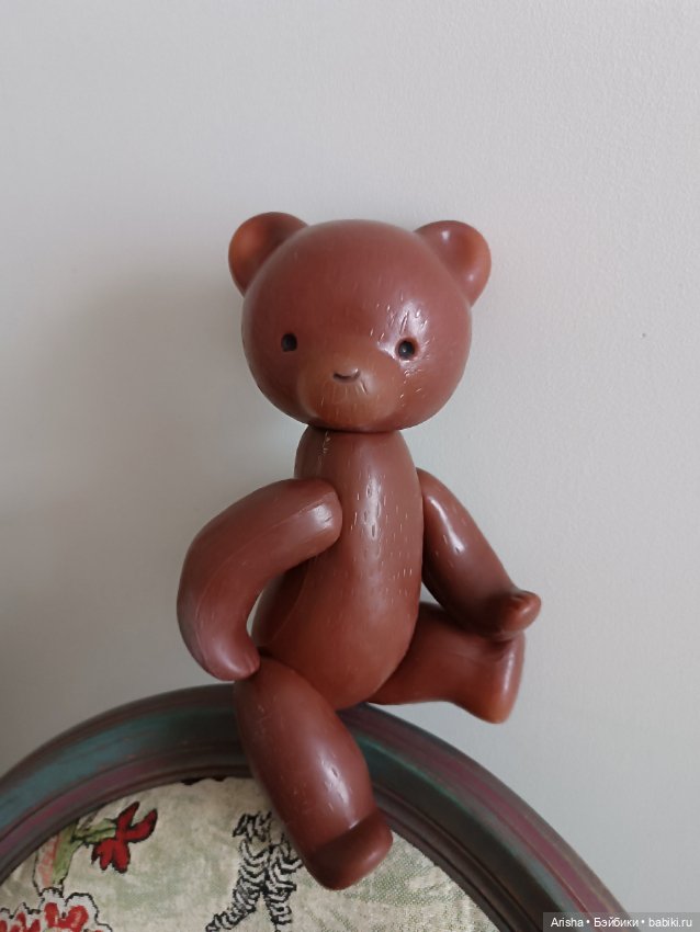 Редкий мишка дутыш СССР — Винтажные куклы и игрушки детства (фото 4)