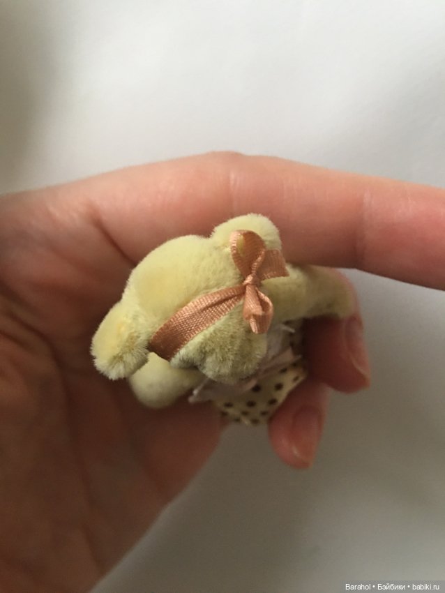 Миниатюрный мишка тедди — Авторские игрушки (фото 8)