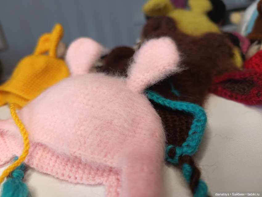 Шапочки с ушками для кукол Паола Рейна paola reina (фото 4)