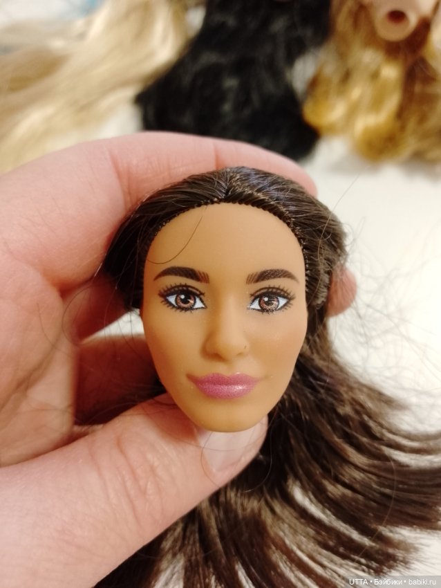 Лот голов Маттел — Тела и головы для кукол (фото 7)