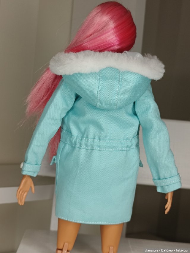 Одежда для кукол Куртка и платье мини для Барби