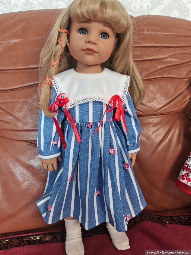 Платье для куклы Готц и Цвергназе (фото 5)