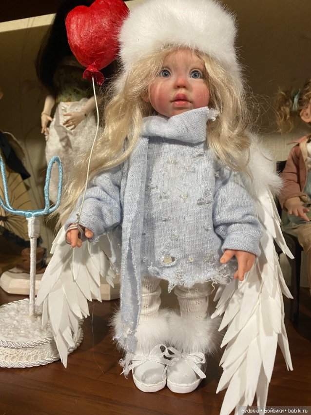 Мия зимний ангел — Авторские куклы (фото 2)