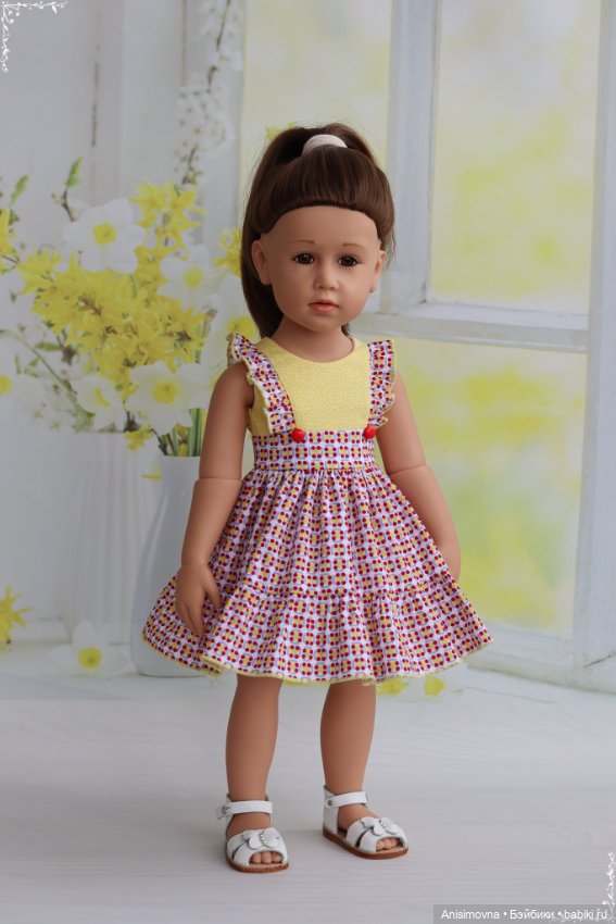 Платье для куклы Готц — Одежда для кукол