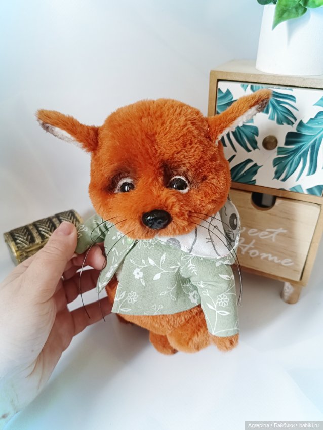 Лисенок ФУ-ФУ — Авторские игрушки (фото 5)