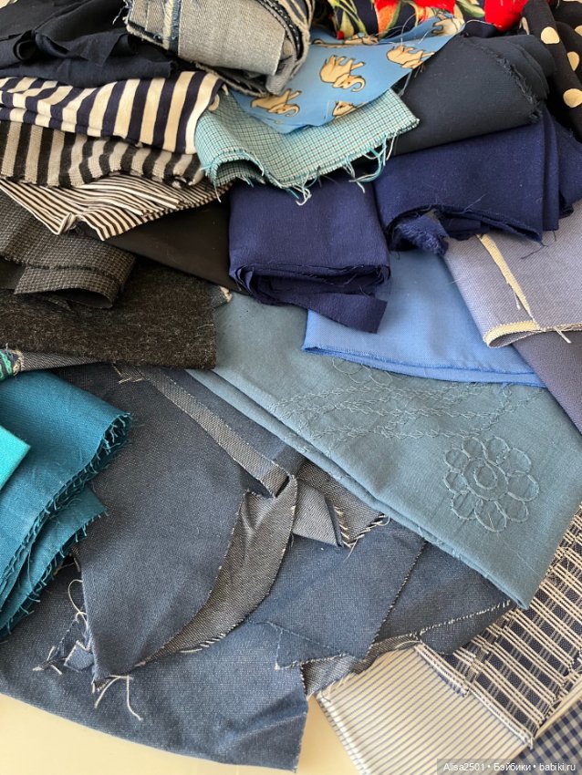 Большой лот тканей — Ткани (фото 3)