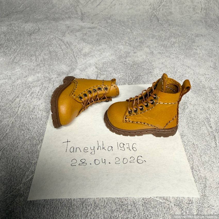 Ботинки для куклы БЖД Птички Лоры (фото 7)