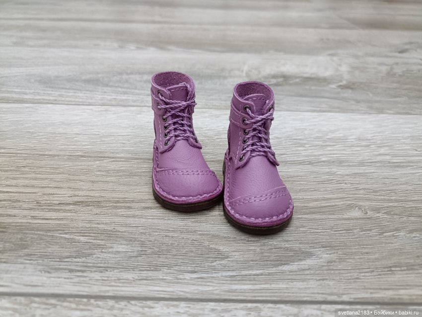 Ботинки для кукол руби ред 37 см. (5,1×2,2 см) (фото 2)