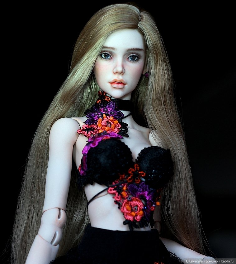 Новая авторская БЖД кукла Микаэлла (фото 6)
