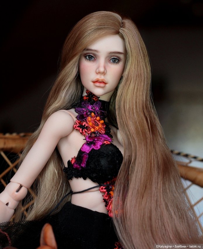 Новая авторская БЖД кукла Микаэлла (фото 2)