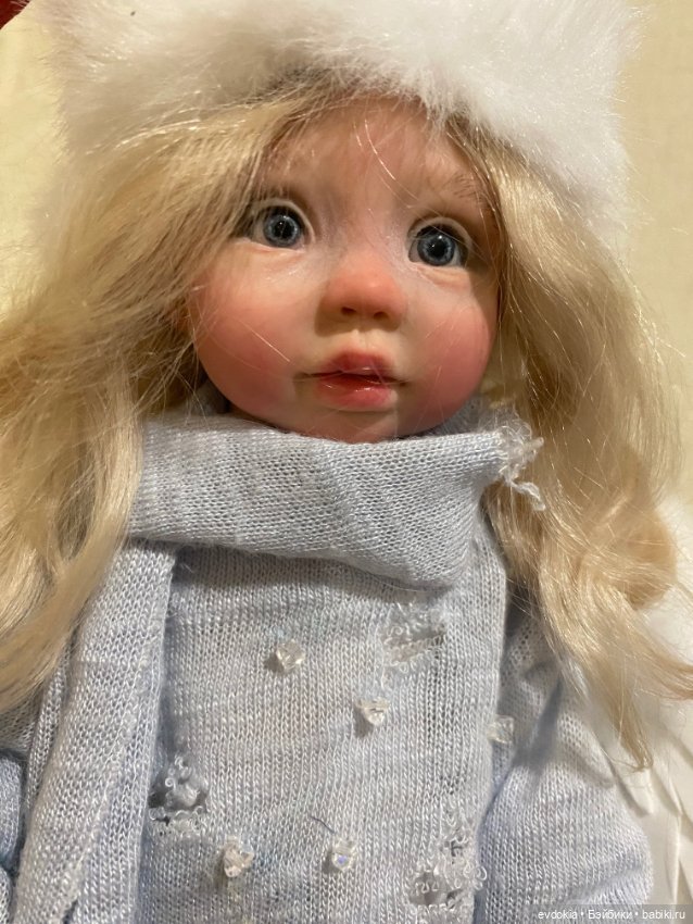 Мия зимний ангел — Авторские куклы (фото 6)