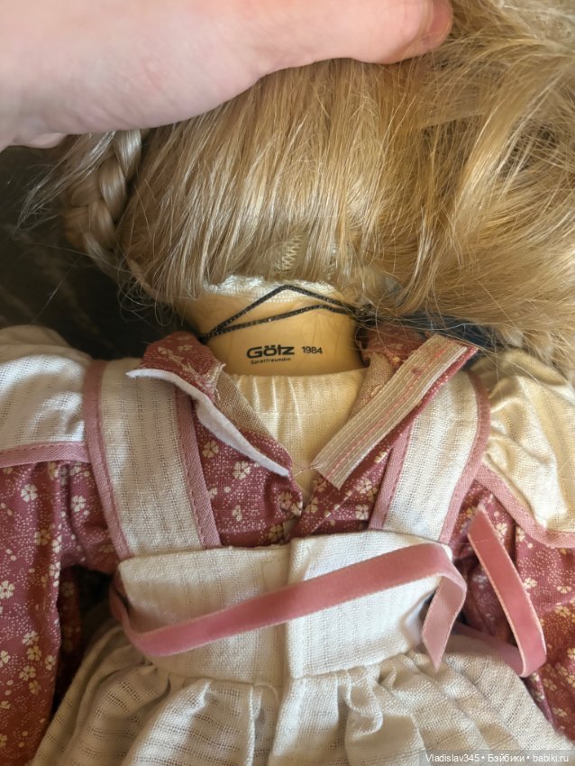 Кукла винтаж готц 2 — Винтажные куклы и игрушки детства (фото 6)