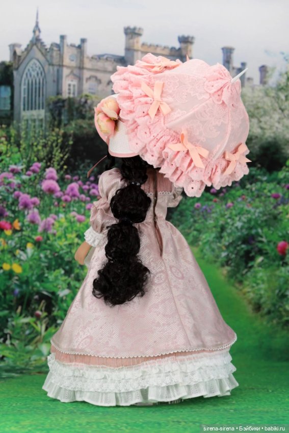 Полный аутфит клубной Марты Руби Ред, Ruby Red, с зонтом (фото 9)