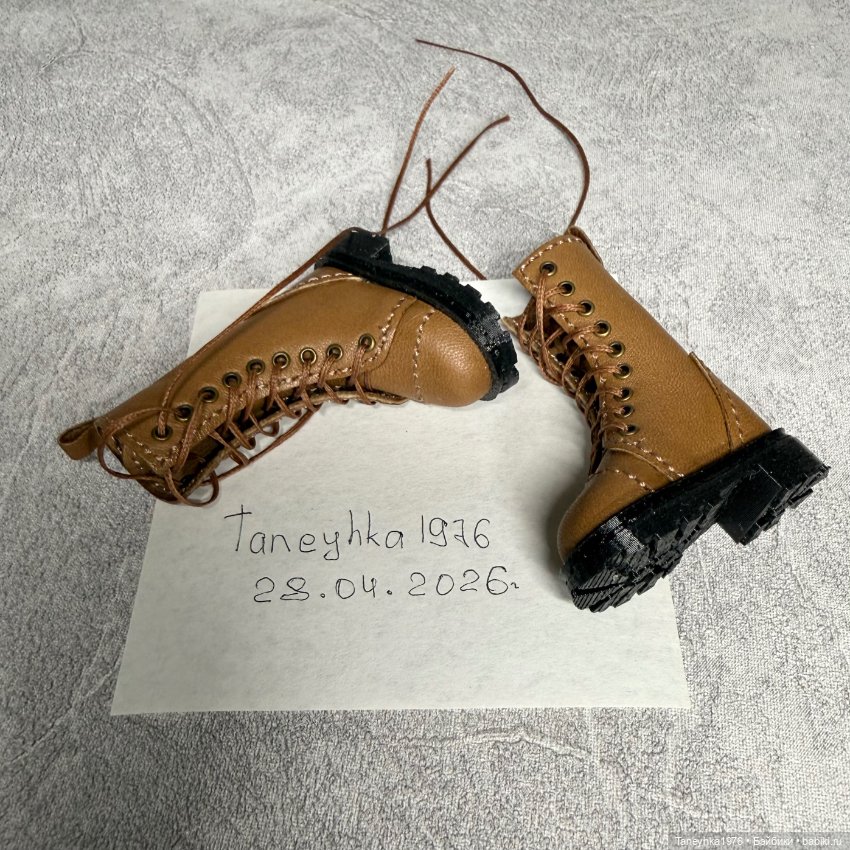 Ботинки для куклы БЖД Птички Лоры (фото 6)