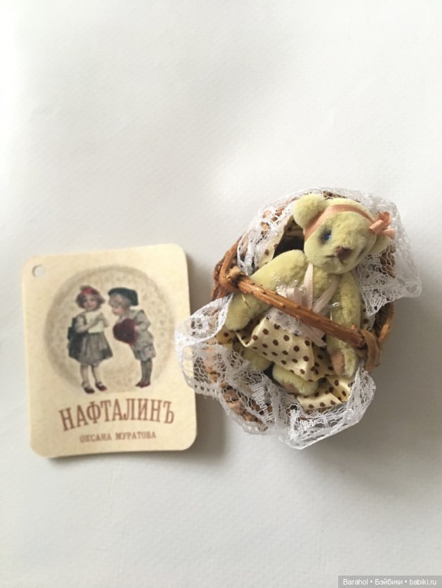 Миниатюрный мишка тедди — Авторские игрушки