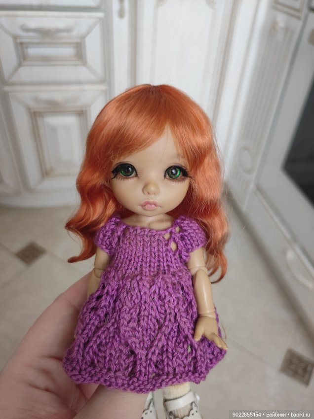 Продам очень красивый паричок из локонов козочки размер 5-6 (фото 3)