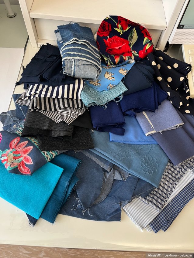 Большой лот тканей — Ткани (фото 8)