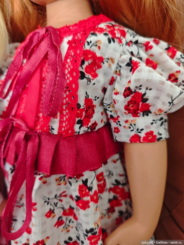 Платье для куклы Готц и Цвергназе (фото 7)