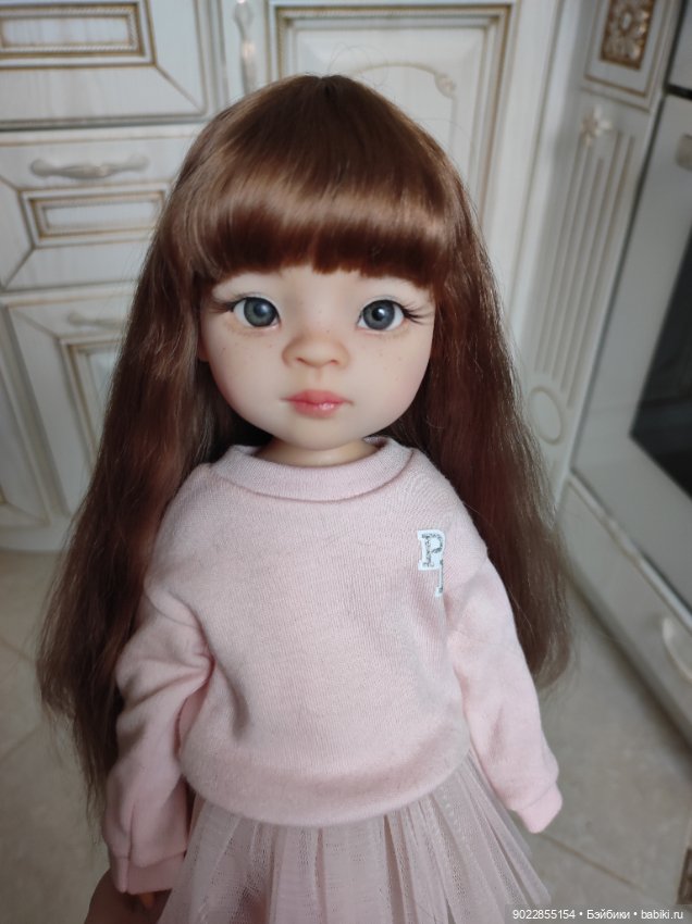 Паричок из шёлковых локонов козочки на Паолу (фото 6)