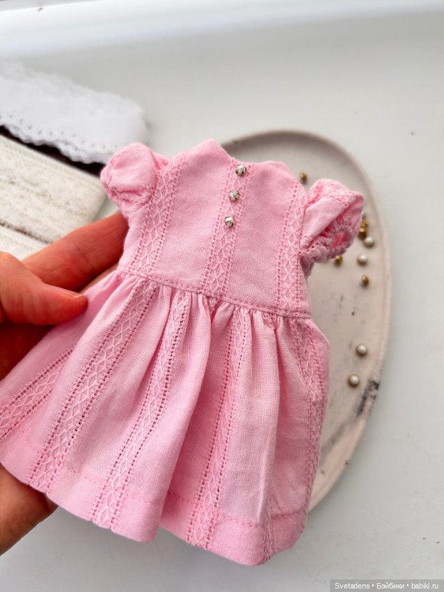 Летнее платье для куклы — Одежда для BJD
