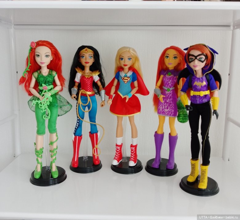 Лот кукол DC Superhero girl's