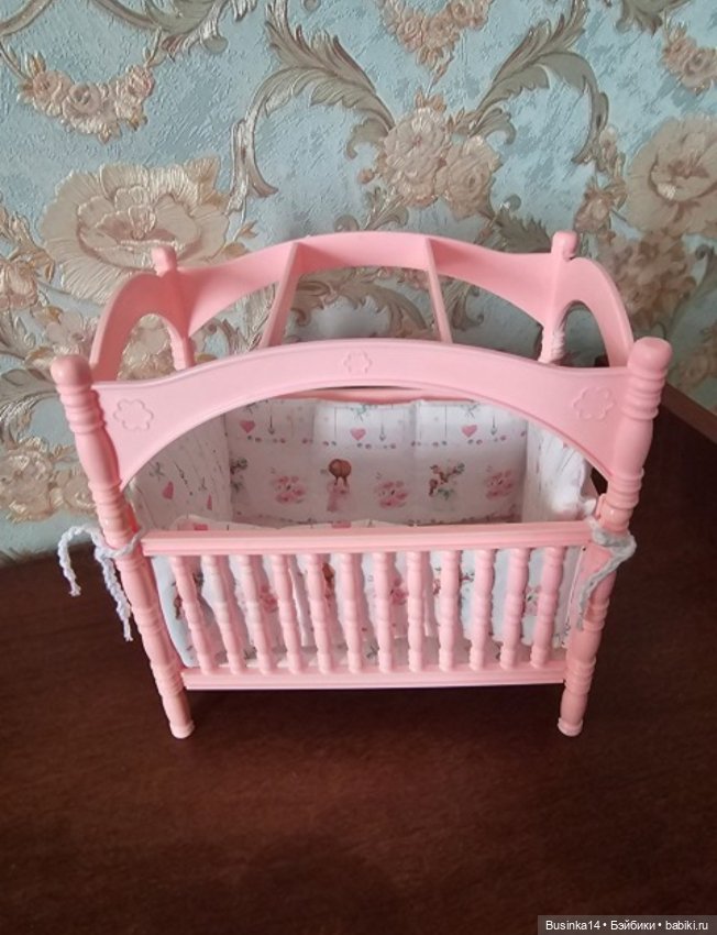 Кроватка для пупсиков barbie (фото 6)