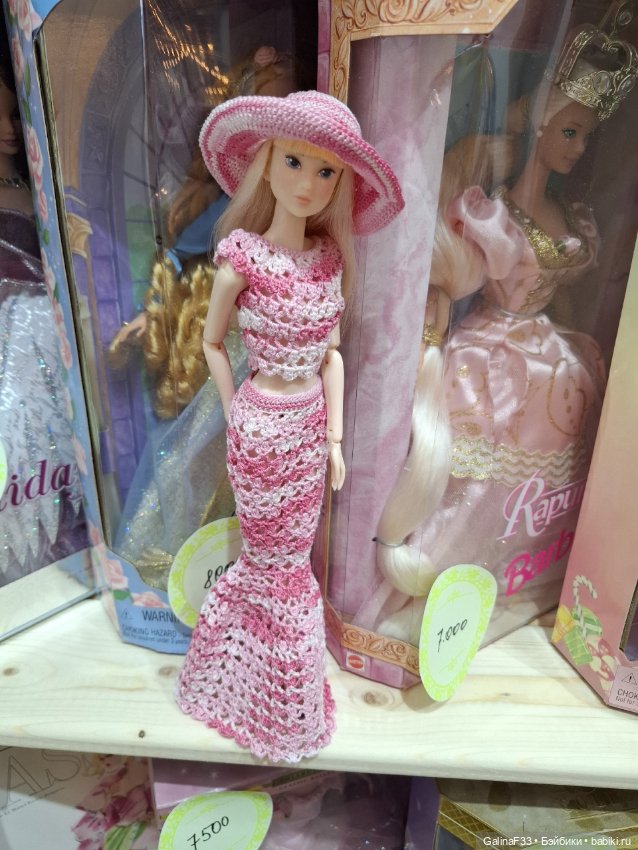 Вязаные вещи для кукол 1/6, 1/4 и схожих кукол (фото 5)