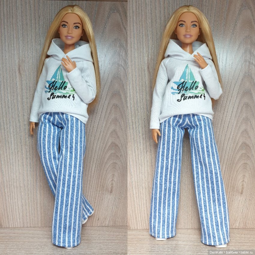 Комплект на Барби пышку — Одежда для кукол